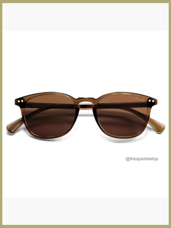 Polarized Sunglasses with UV400 Protection, Lightweight Plastic Frames